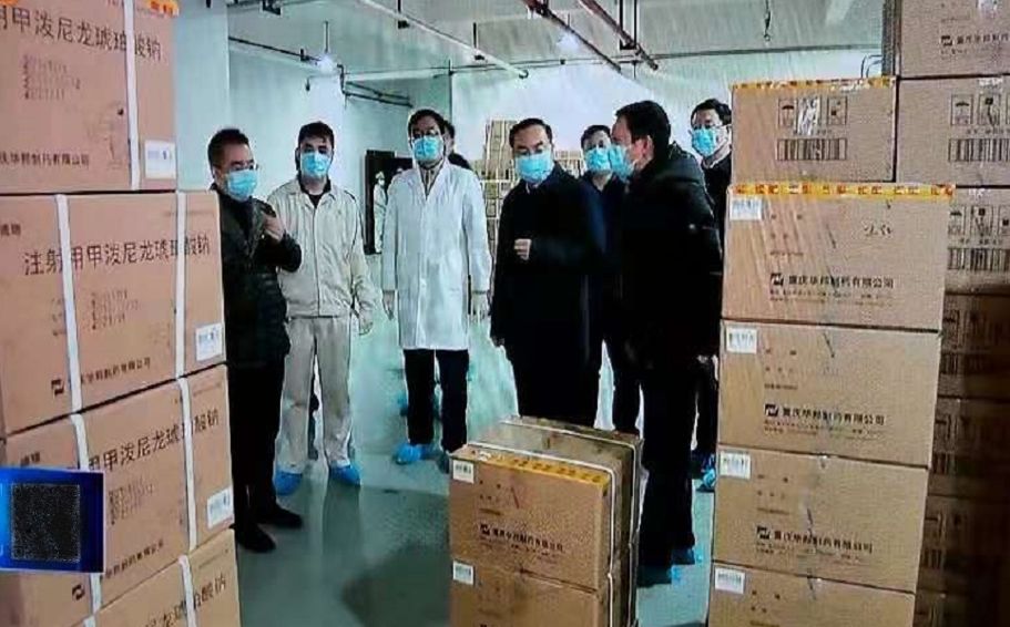 重庆市市长一行来澳门1号制药调研指导工作